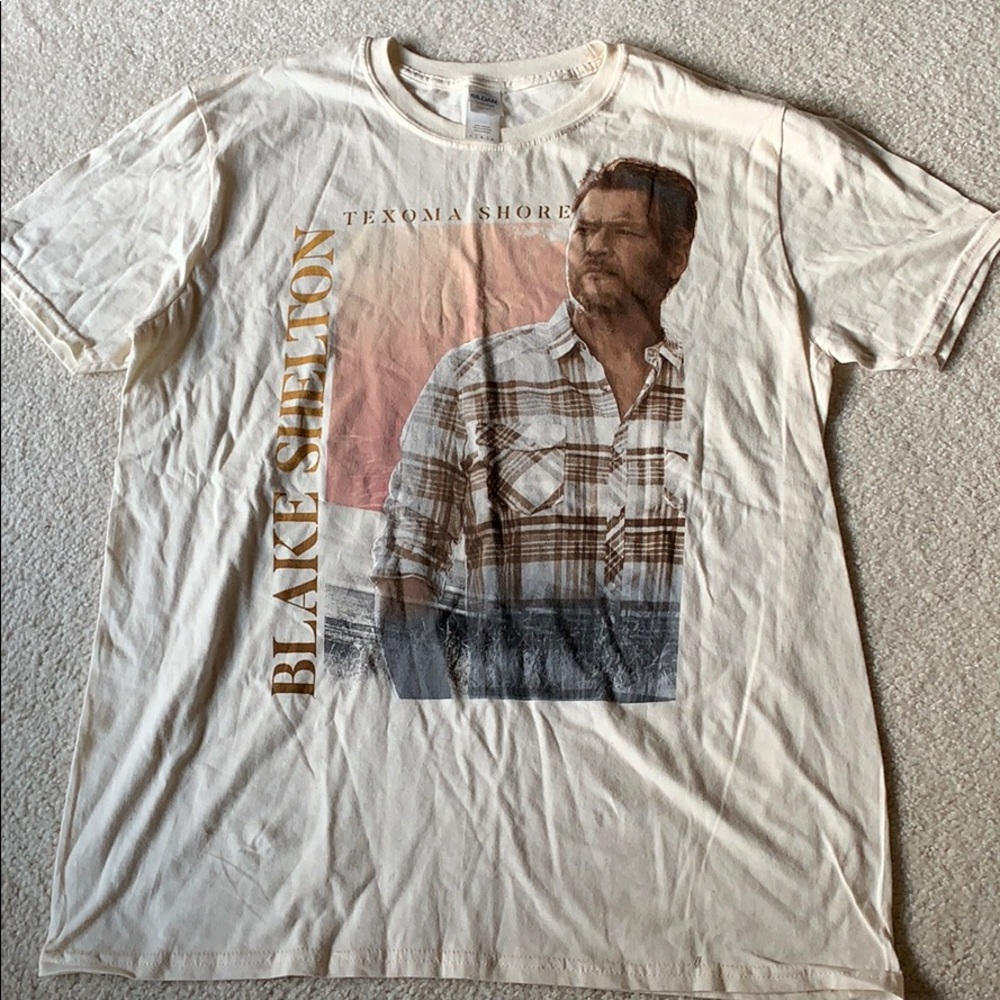 Blake Shelton Tour T Shirt 2018 Large